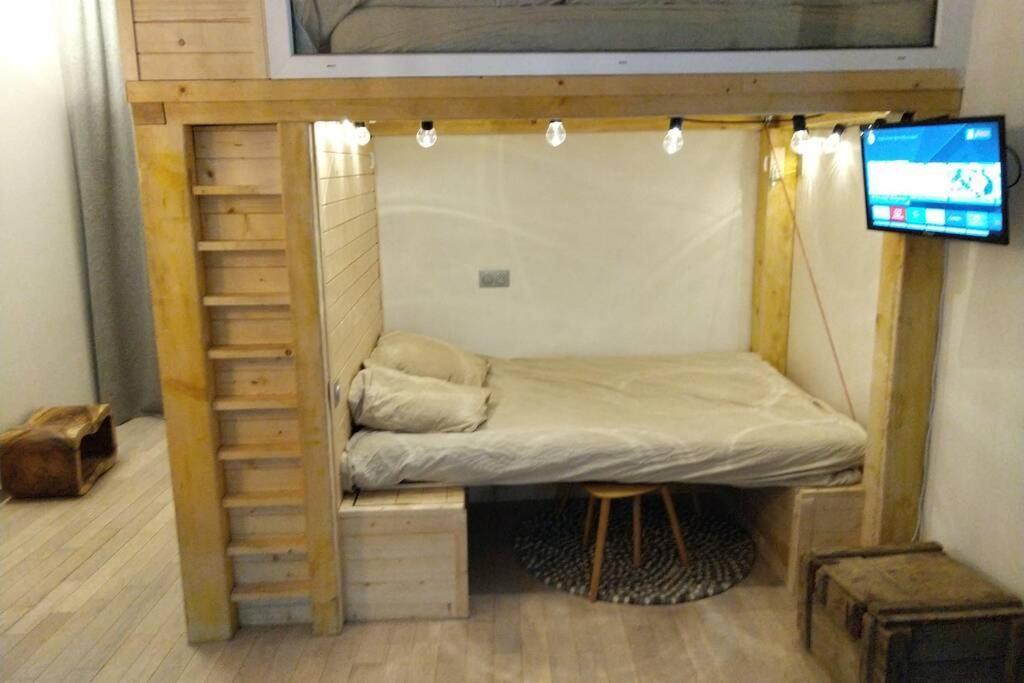 Chaleureux Petit Appartement De 4 Couchages Saint-Étienne-de-Tinée Zewnętrze zdjęcie