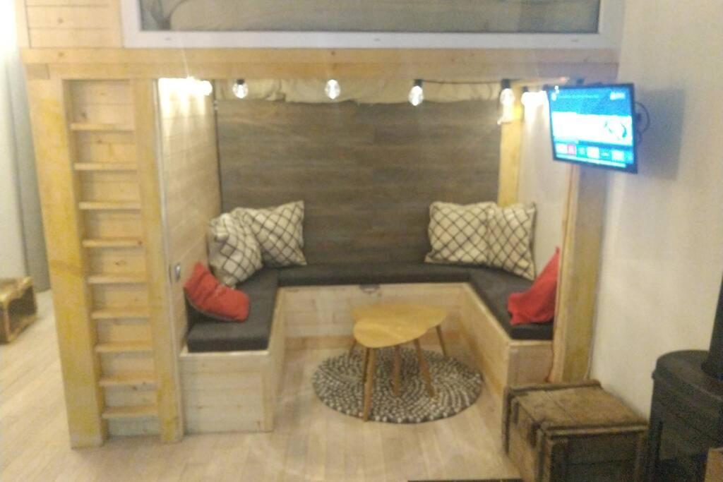 Chaleureux Petit Appartement De 4 Couchages Saint-Étienne-de-Tinée Zewnętrze zdjęcie